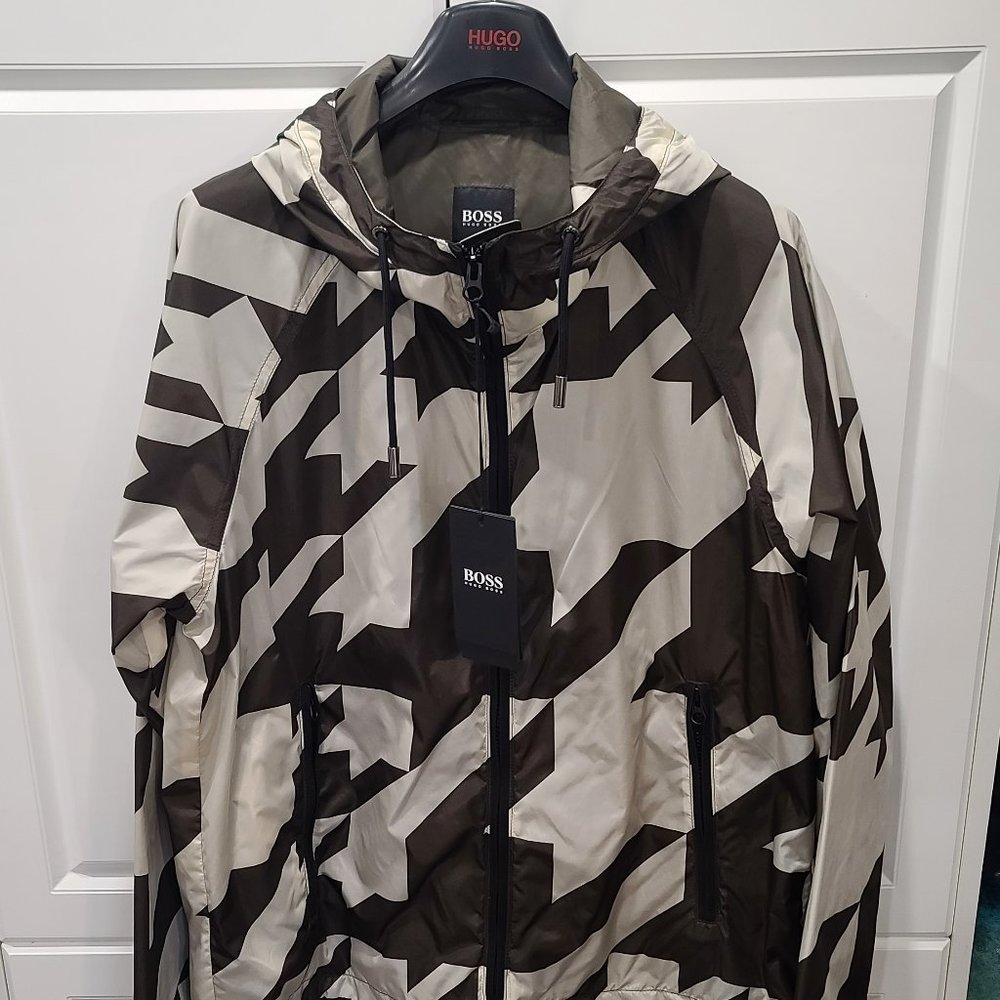 BOSS Logo Windbreaker Jacket
